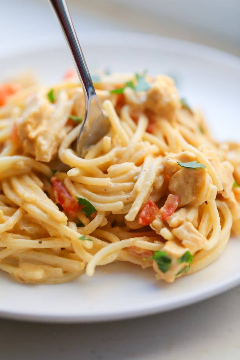 stove top chicken spaghetti recipe
