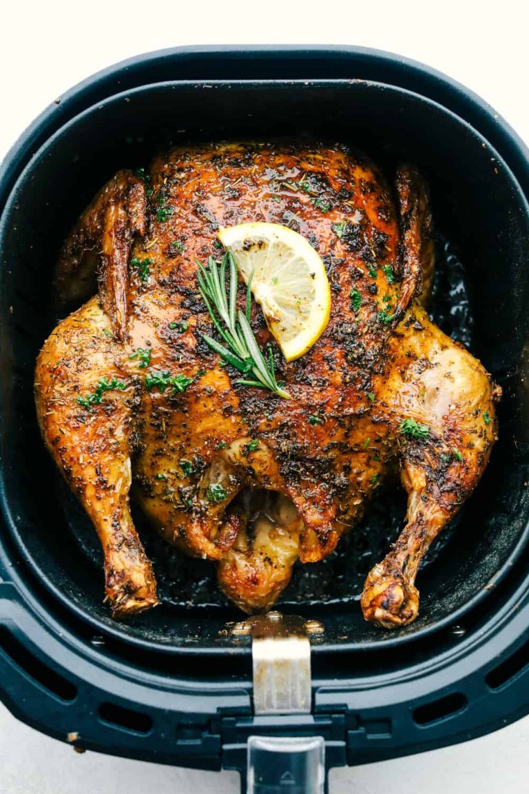 air fryer recipe for whole chicken