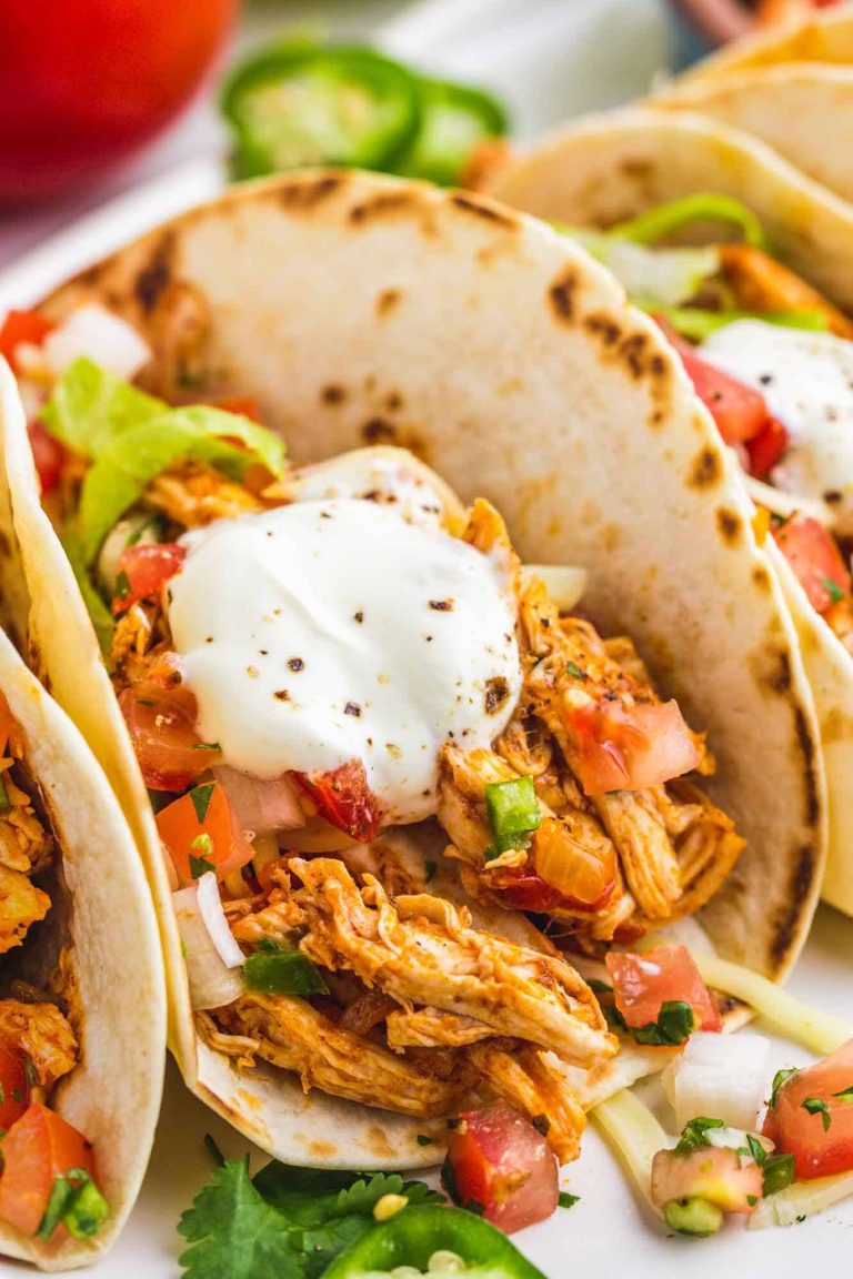 best shredded chicken taco recipe