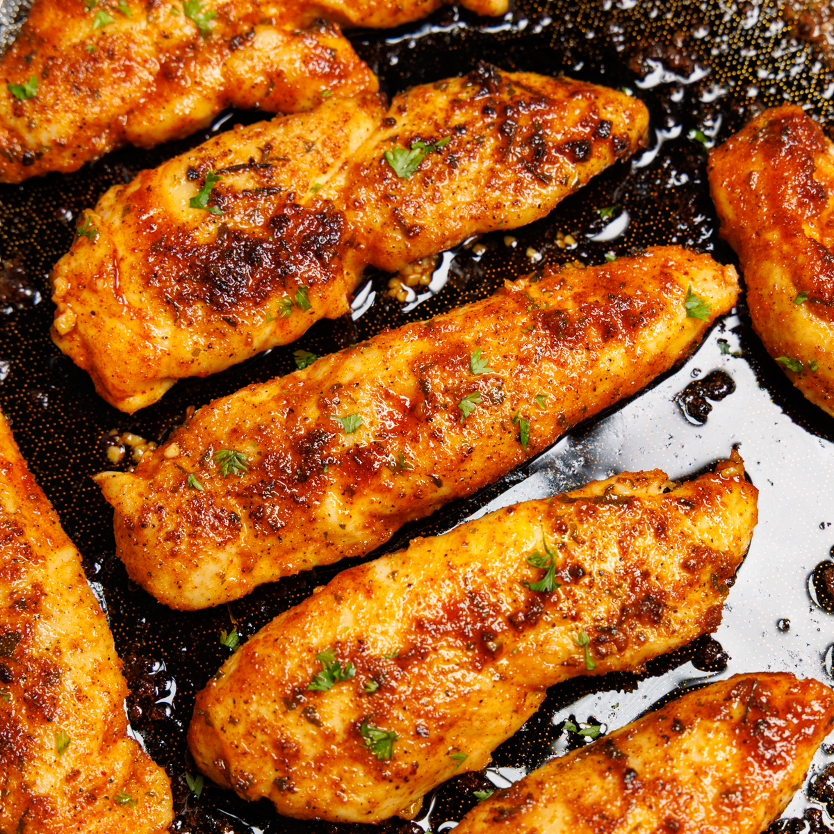 Crispy Garlic Parmesan Boneless Chicken Tenderloin