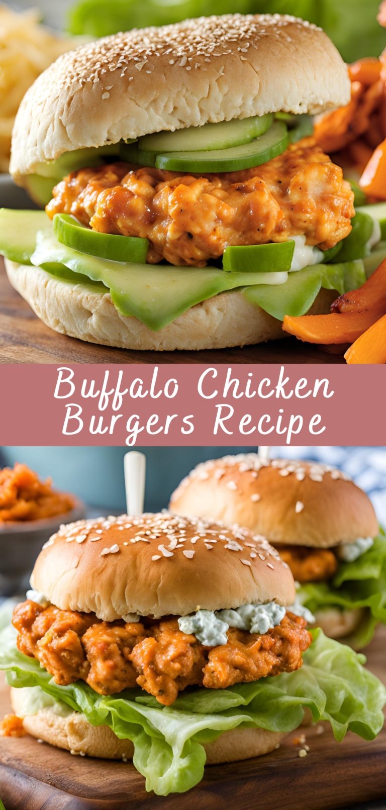 buffalo chicken hamburger recipe