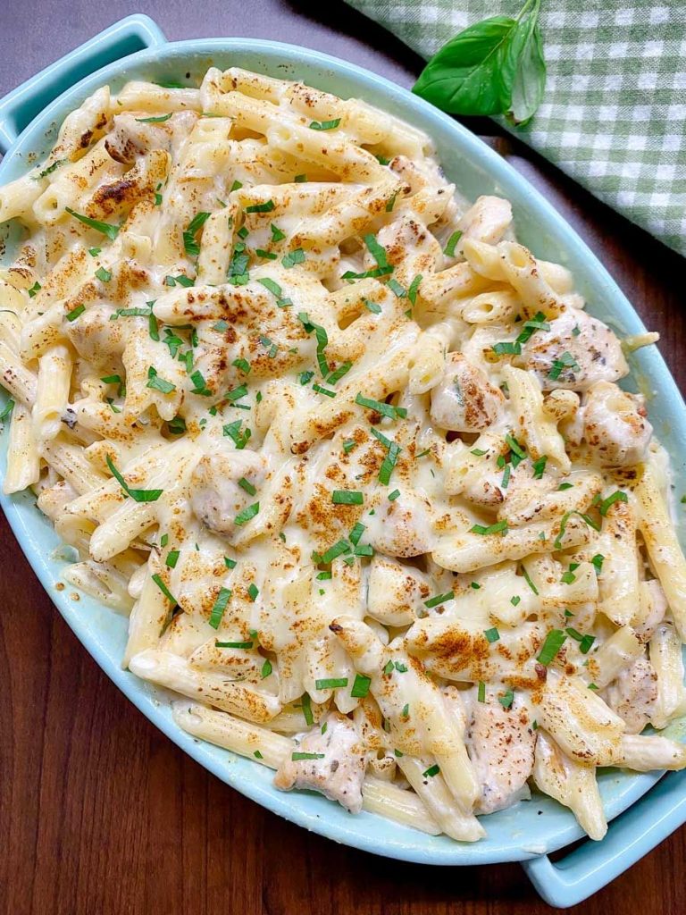 chicken alfredo recipe with penne