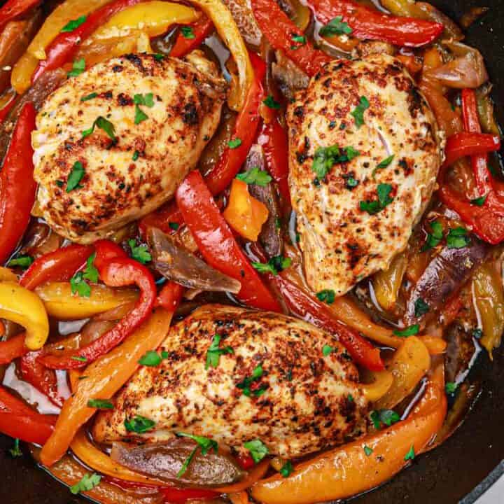 chicken and bell peppers recipe