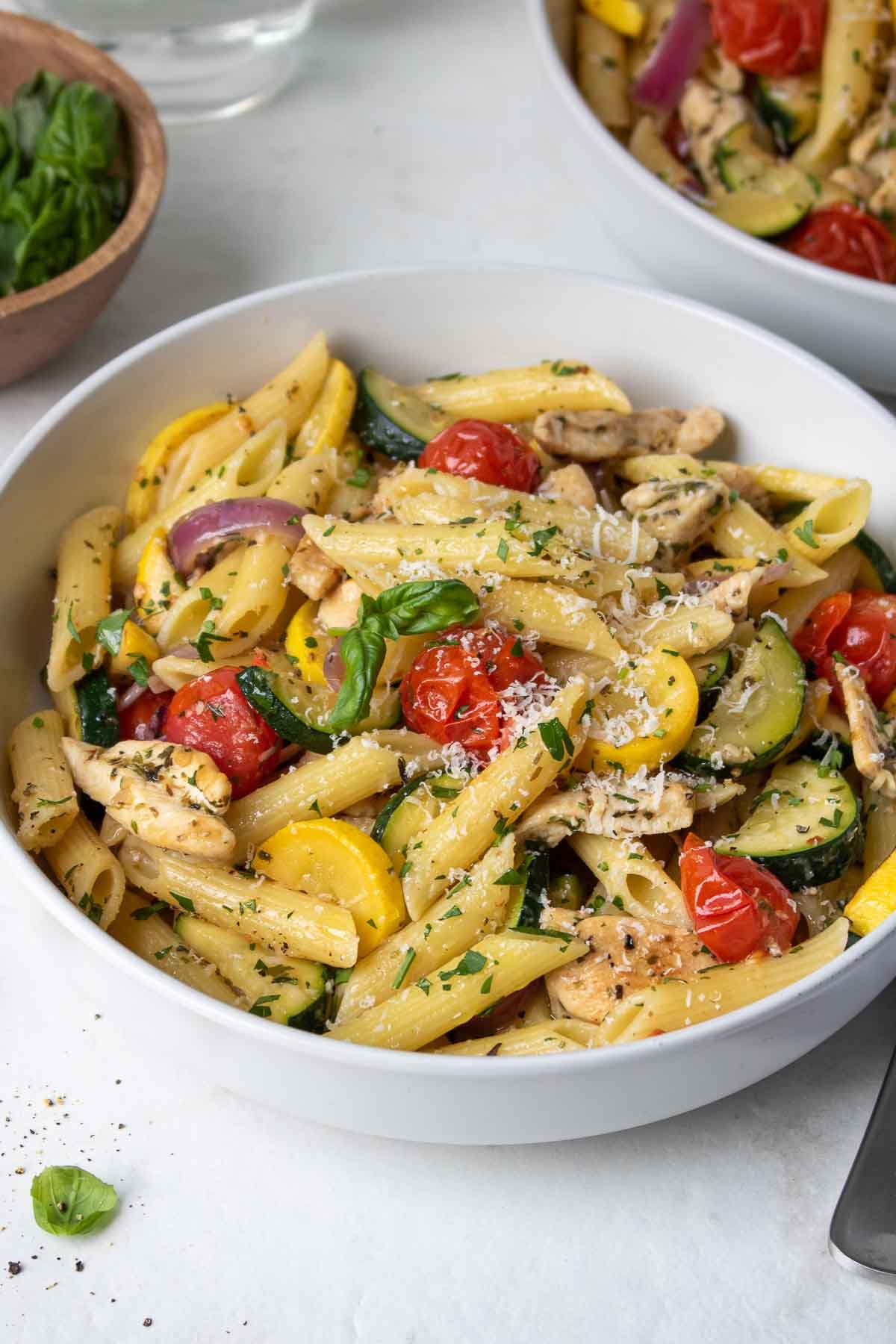 chicken and vegetable pasta recipe