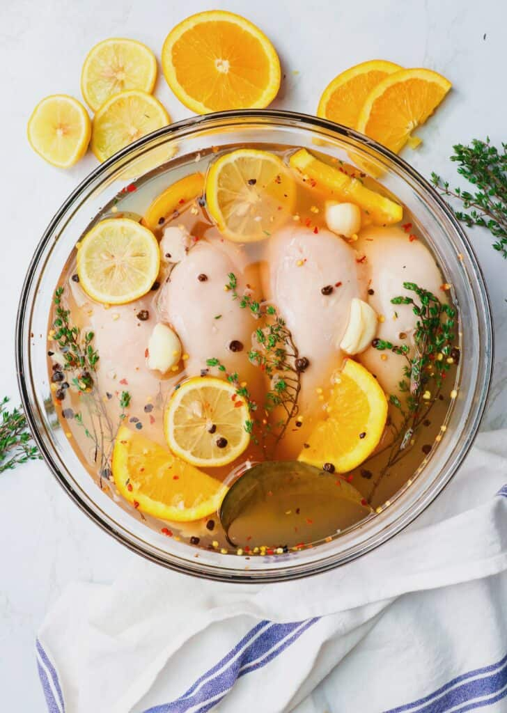 chicken breast in brine recipe