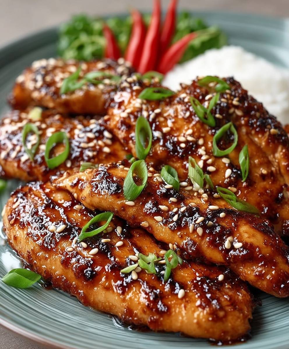 chicken breast korean recipe