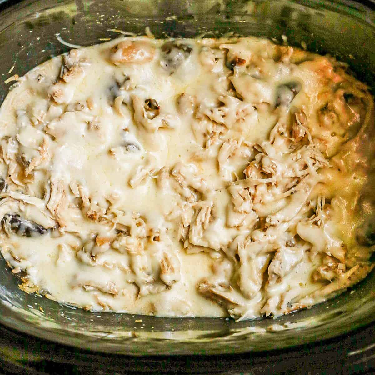 Easy Chicken Cheese Crock Pot Stew
