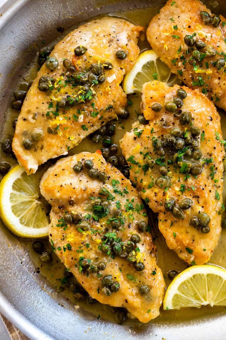chicken lemon caper recipe