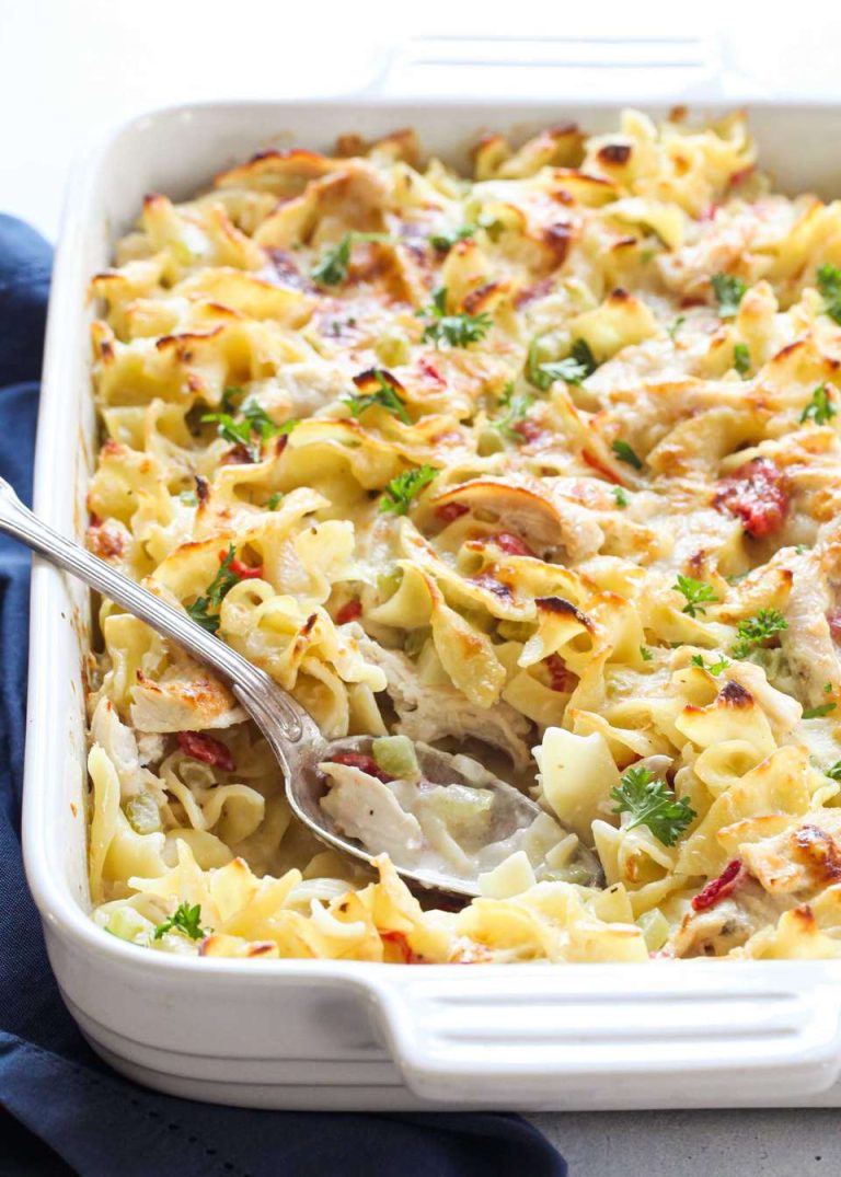 chicken noodle soup casserole recipe