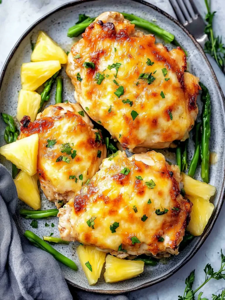 chicken pineapple recipe baked