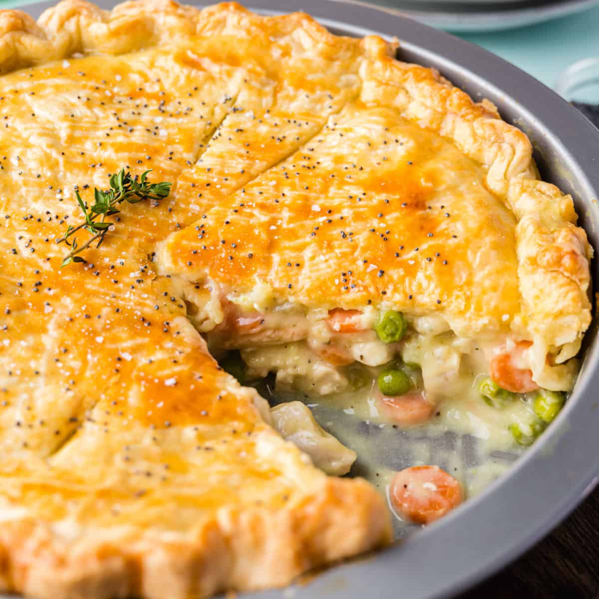 chicken pot pie recipe double crust
