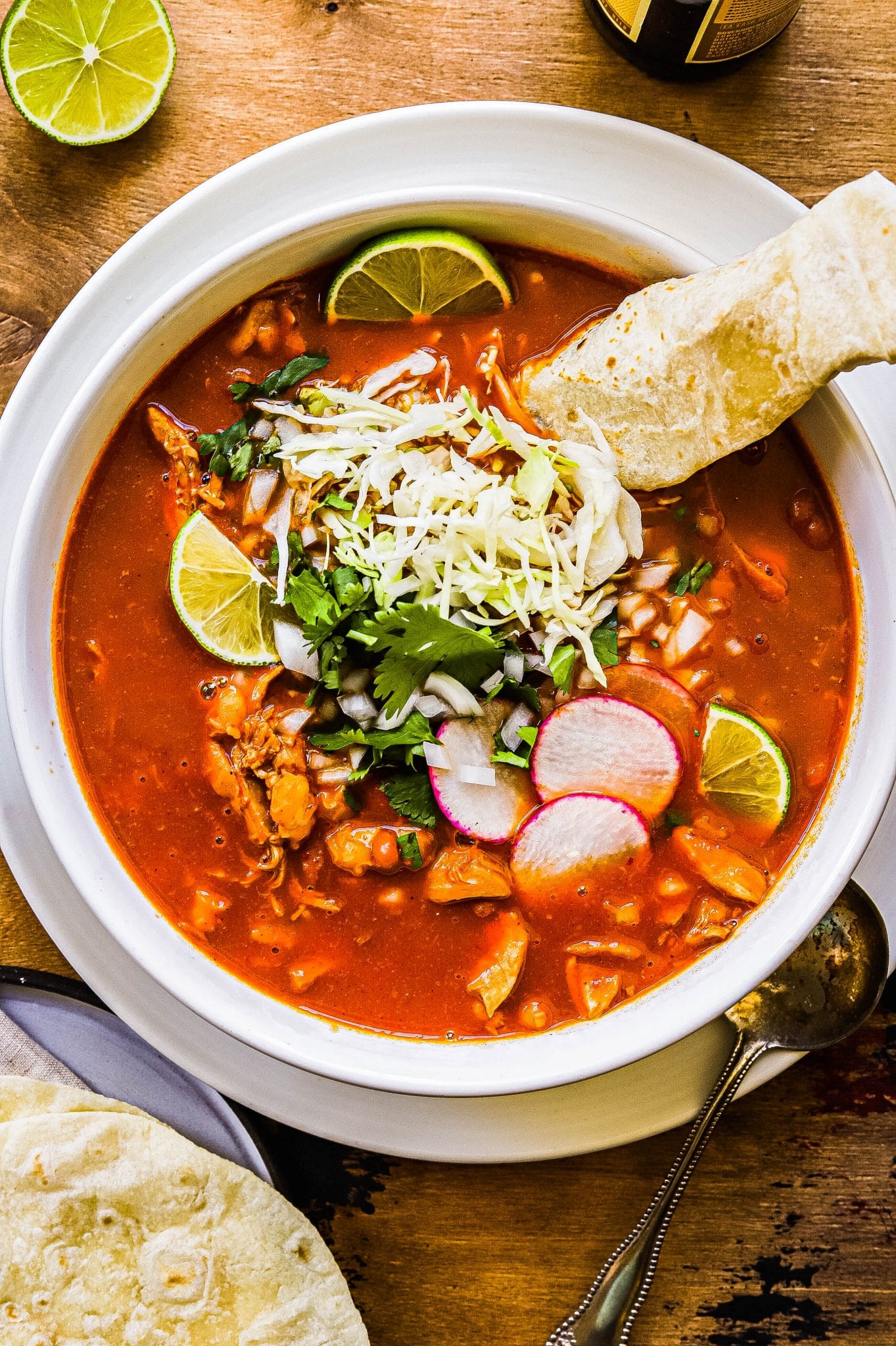 chicken pozole recipe red
