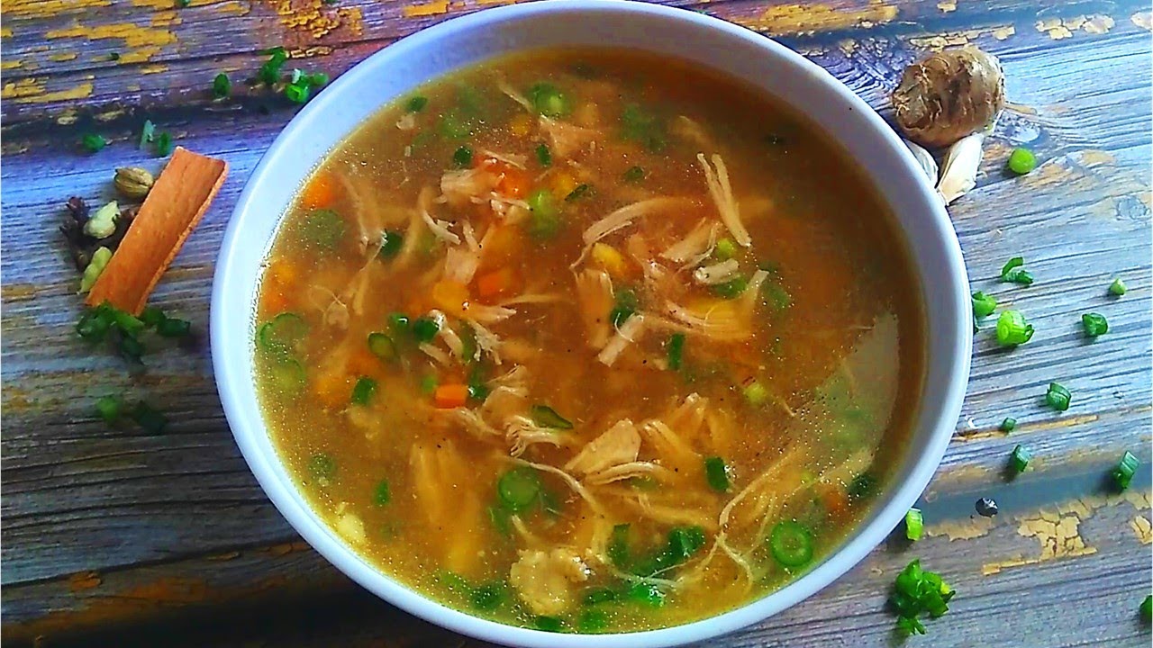 chicken soup recipe indian