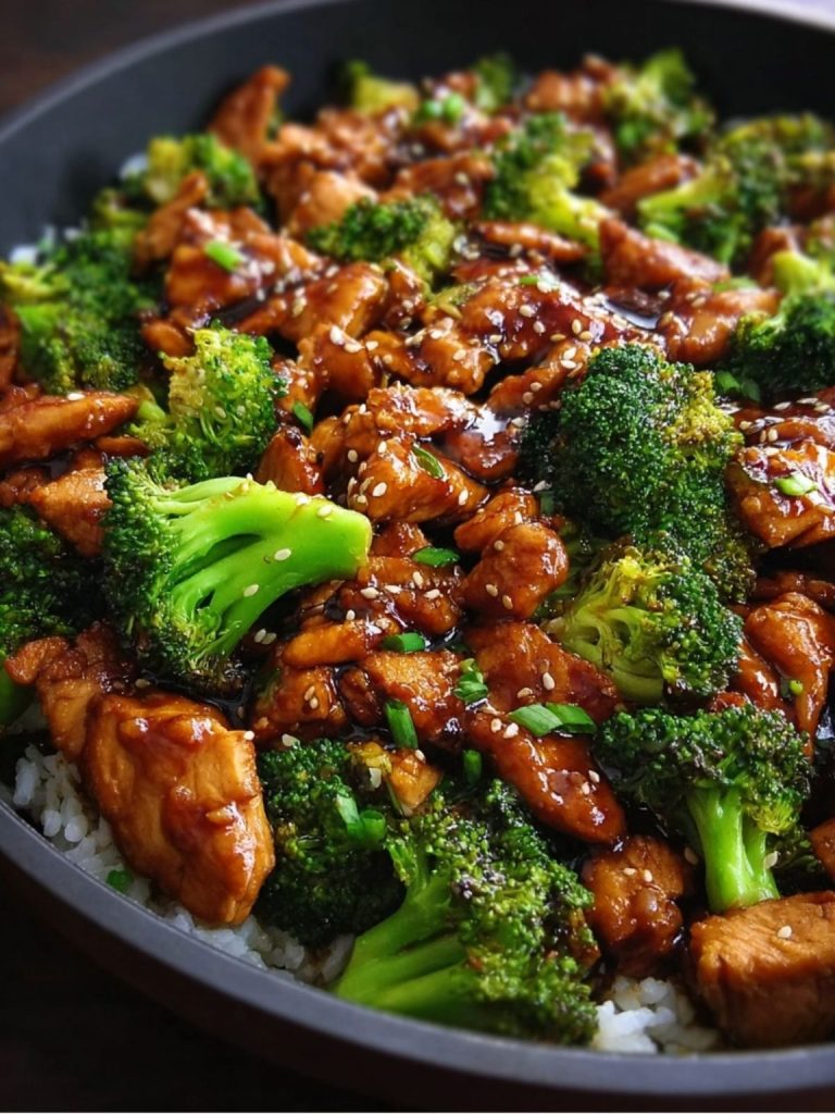 chicken teriyaki with broccoli recipe
