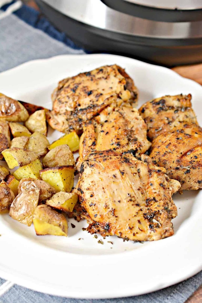 chicken thighs in pressure cooker recipe