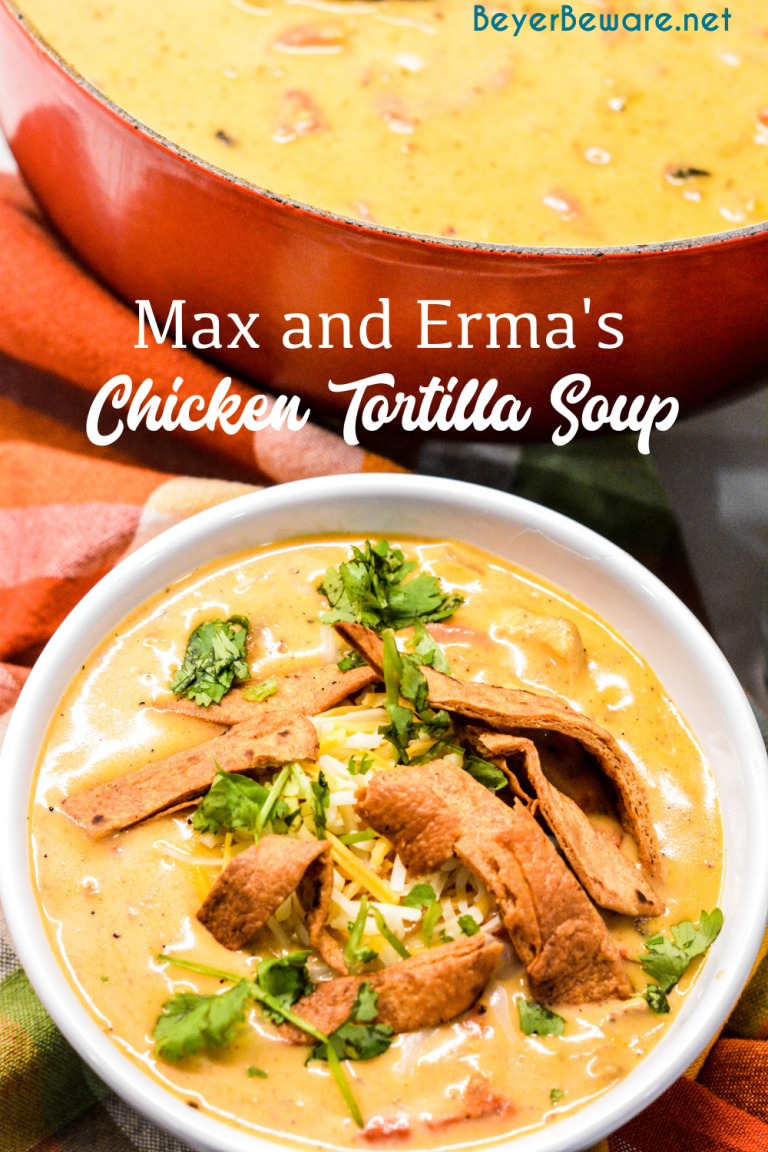 chicken tortilla soup max and erma’s recipe