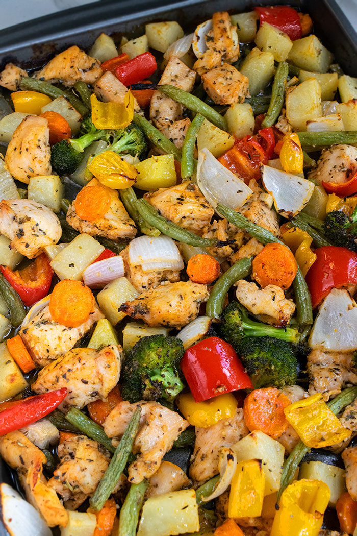chicken with vegetables recipe easy