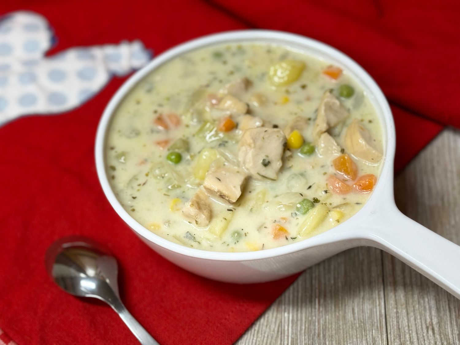 cream of chicken vegetable soup recipe