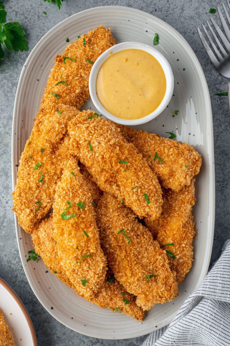 crispy baked chicken tenders recipe