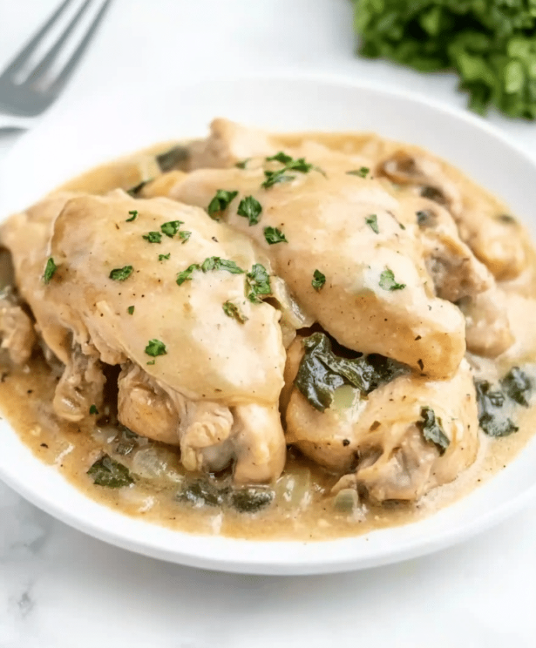 crockpot smothered chicken recipe