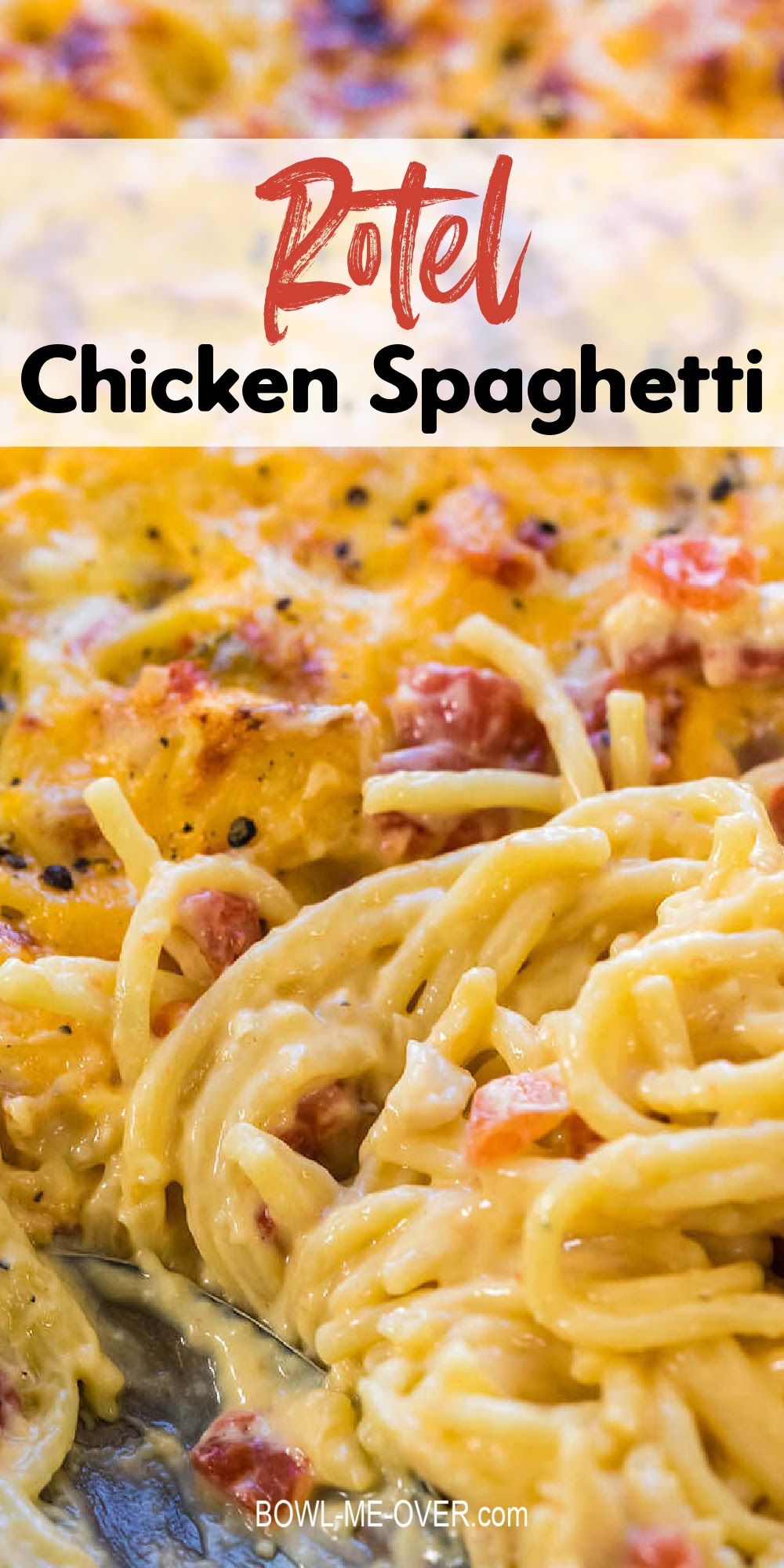 easy chicken spaghetti recipe with rotel