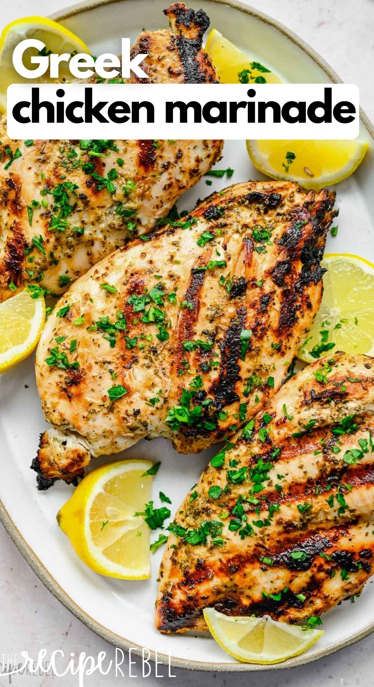 greek marinade for chicken recipe