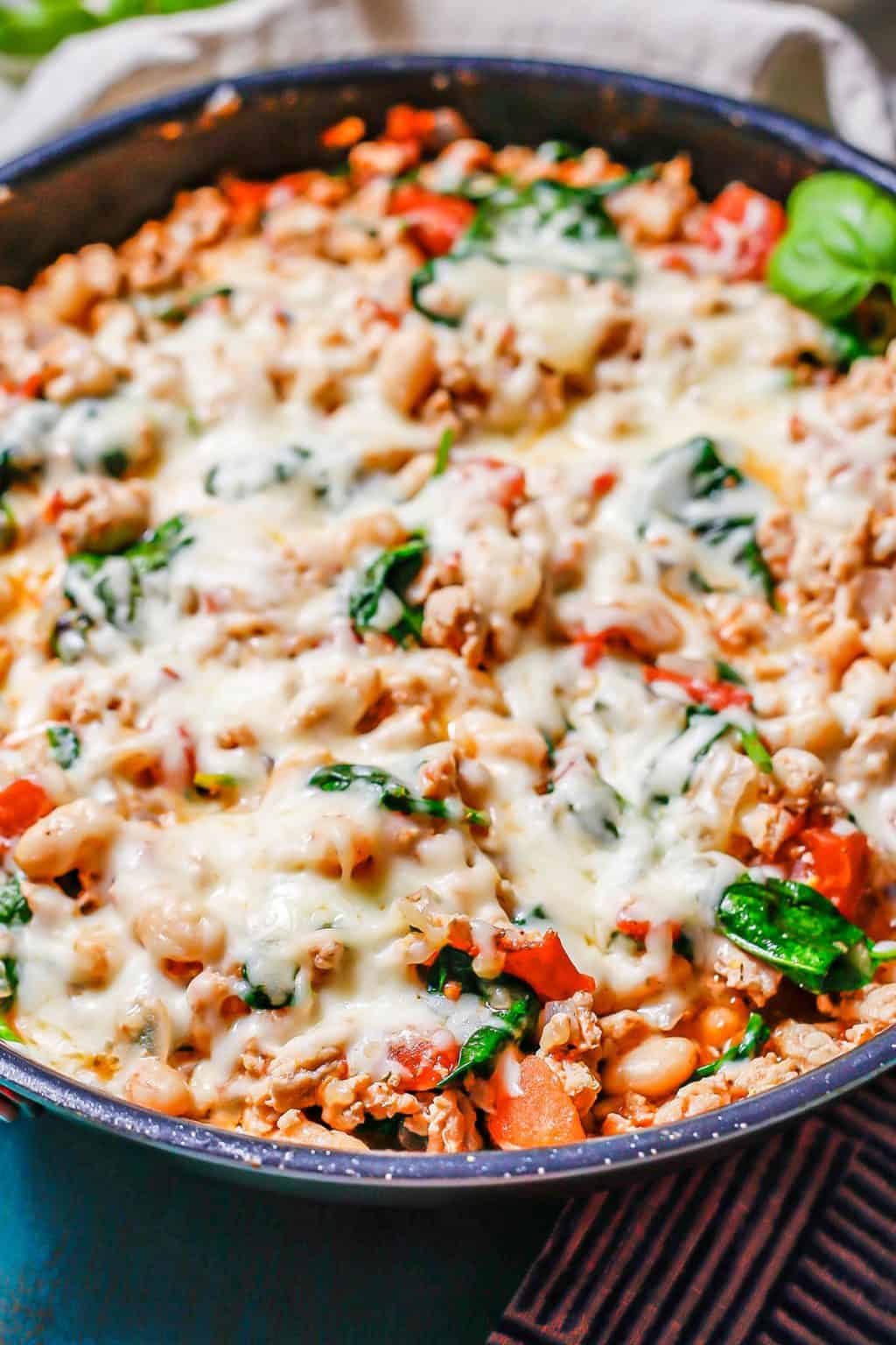 ground chicken skillet recipe