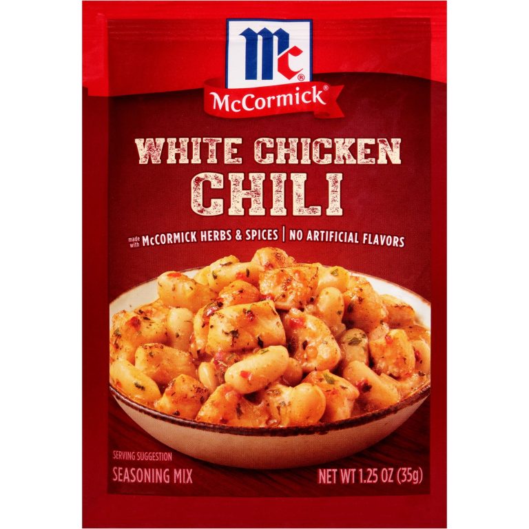 mccormick white chicken chili seasoning recipe