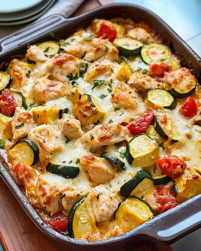 mediterranean chicken zucchini bake recipe
