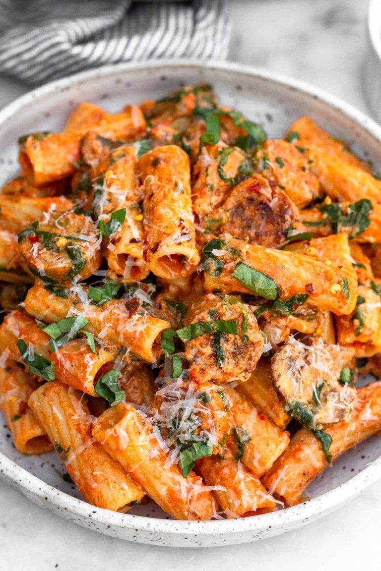 pasta recipe with chicken and sausage