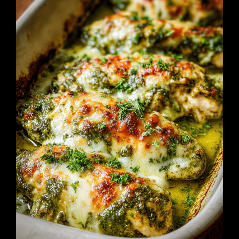 pesto chicken oven recipe