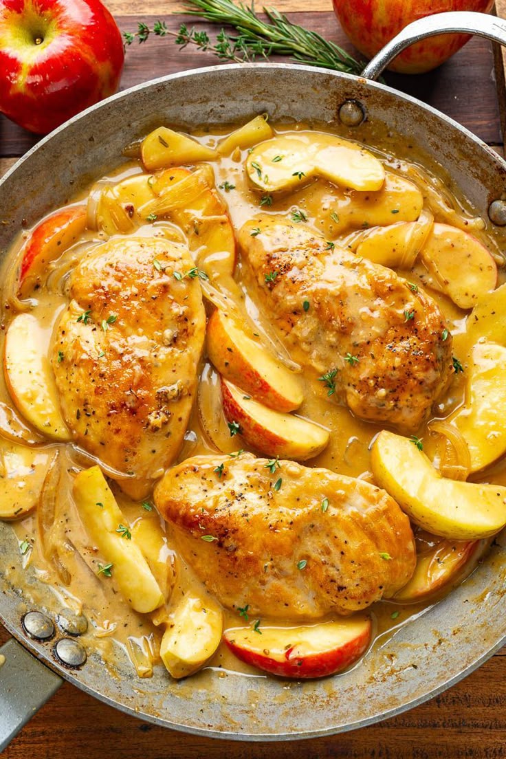 recipe for apple chicken