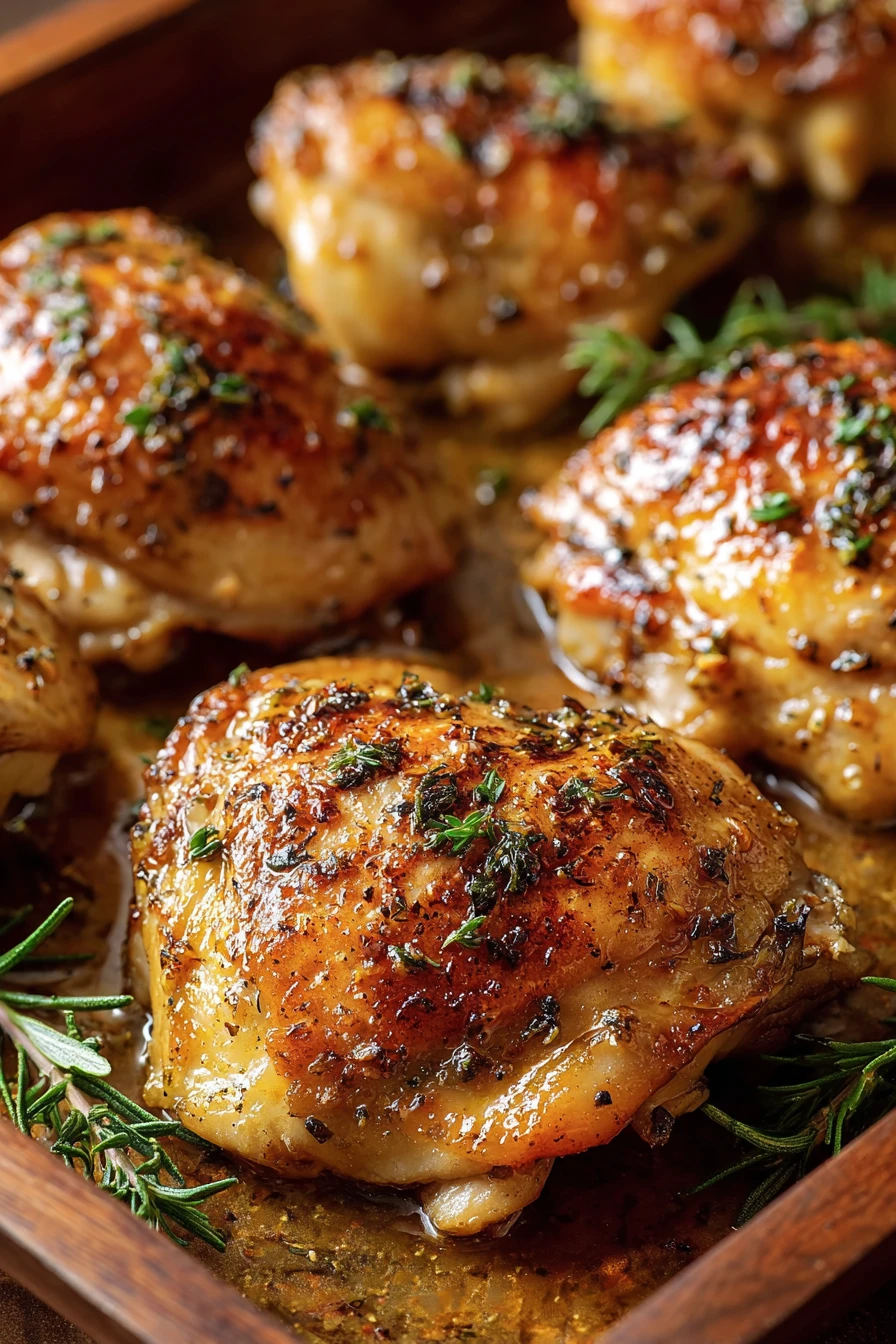 recipe for boneless chicken thighs in the oven