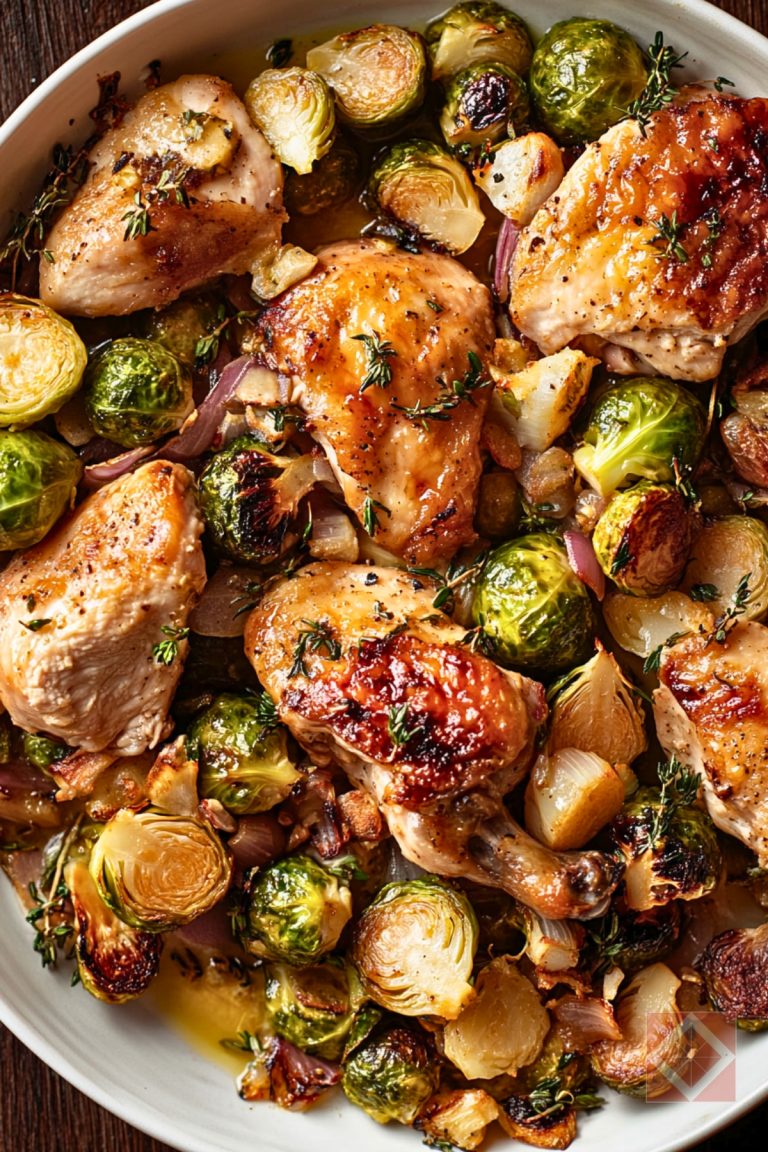 recipe for chicken and brussel sprouts