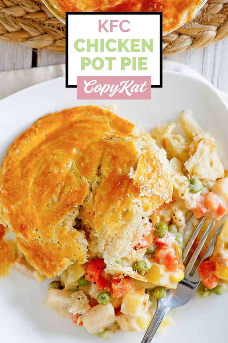 recipe for kfc chicken pot pie