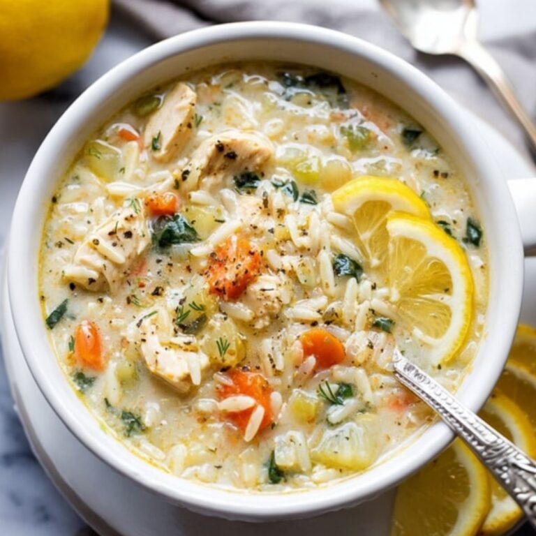 recipe for lemon chicken orzo soup