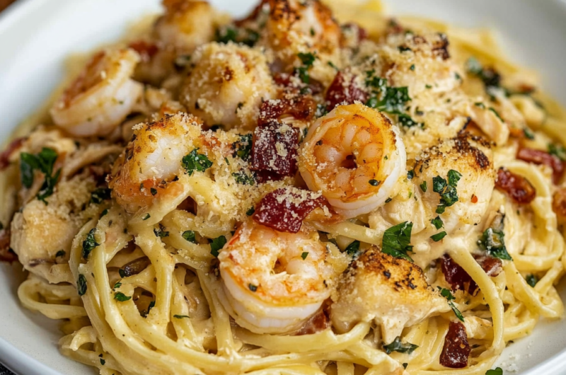 recipe for olive garden chicken carbonara