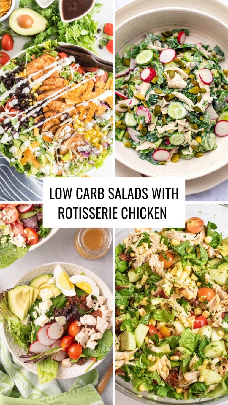 recipe with rotisserie chicken low carb