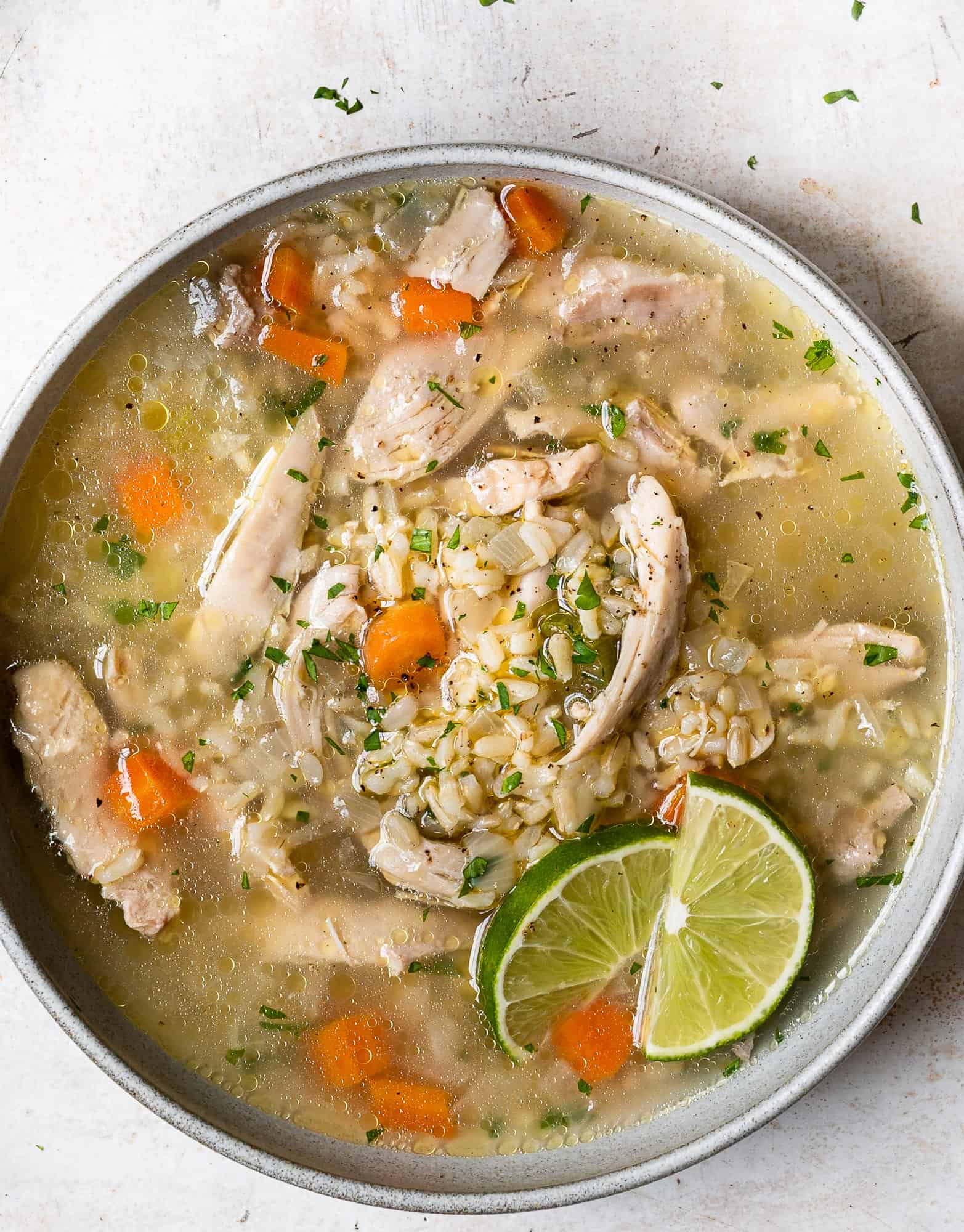 rice in chicken broth recipe