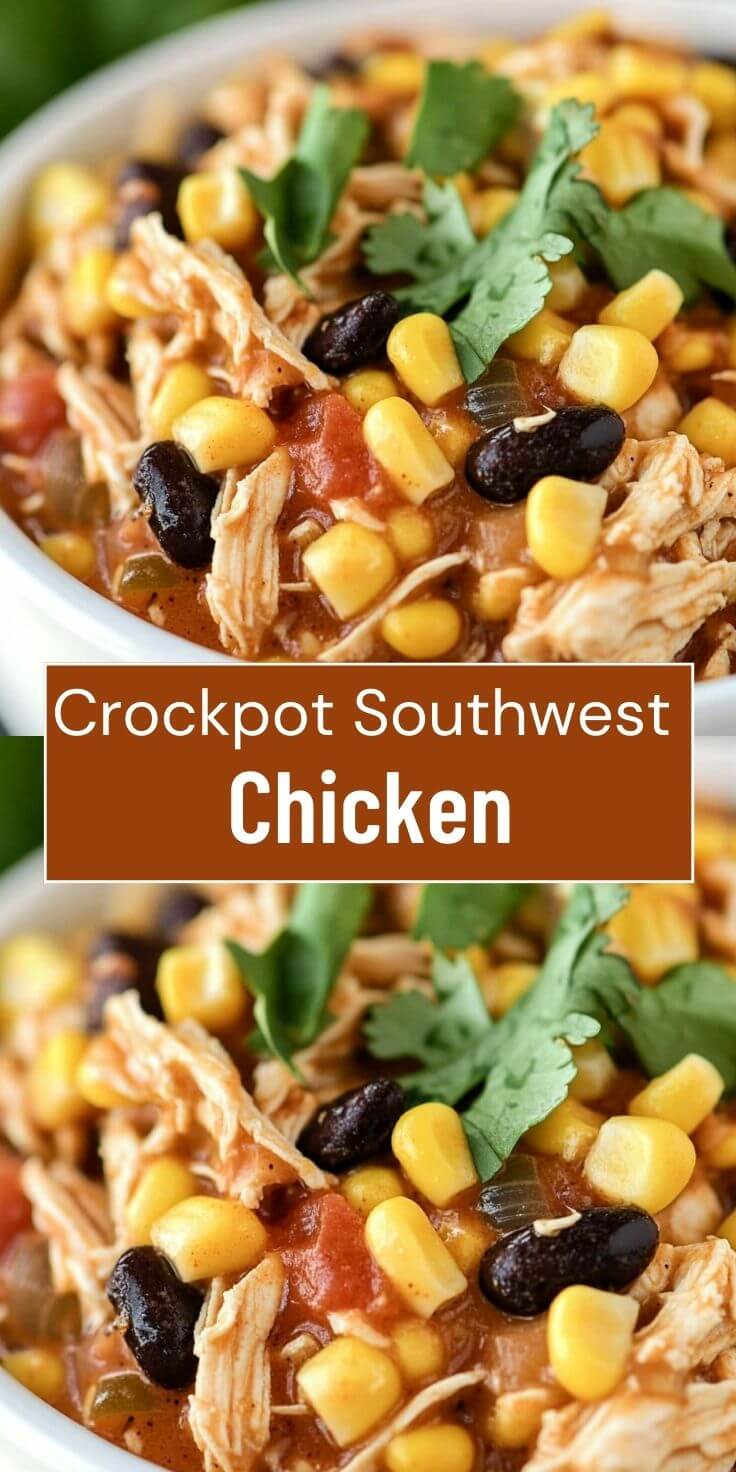 southwest chicken crockpot recipe