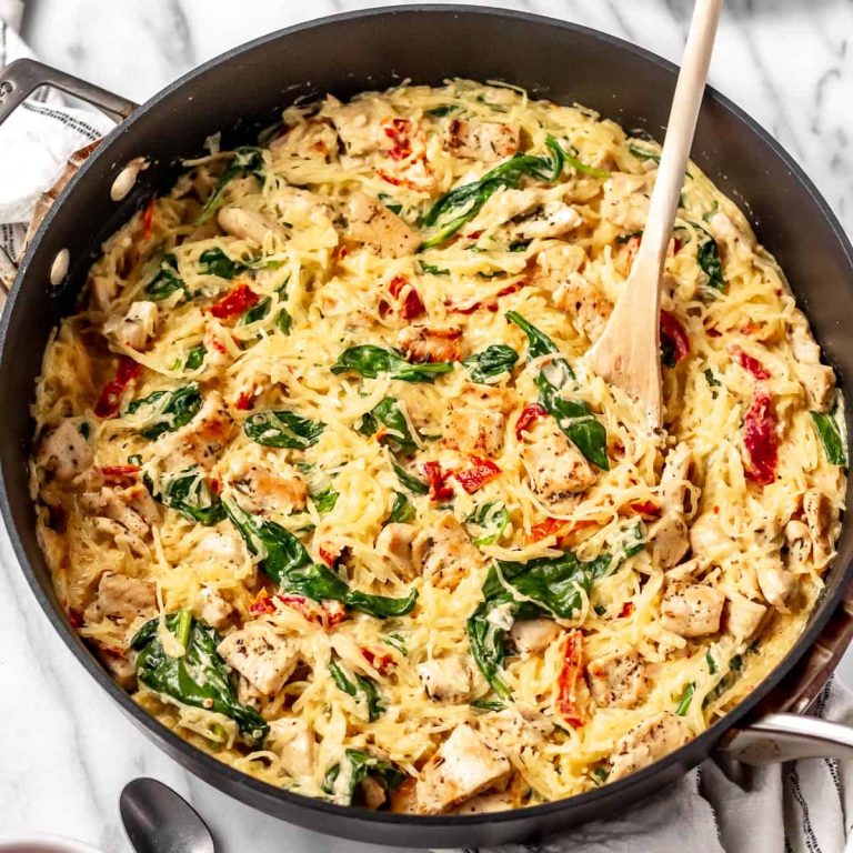 spaghetti squash recipe chicken