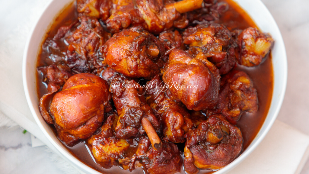 trinidad stew chicken recipe