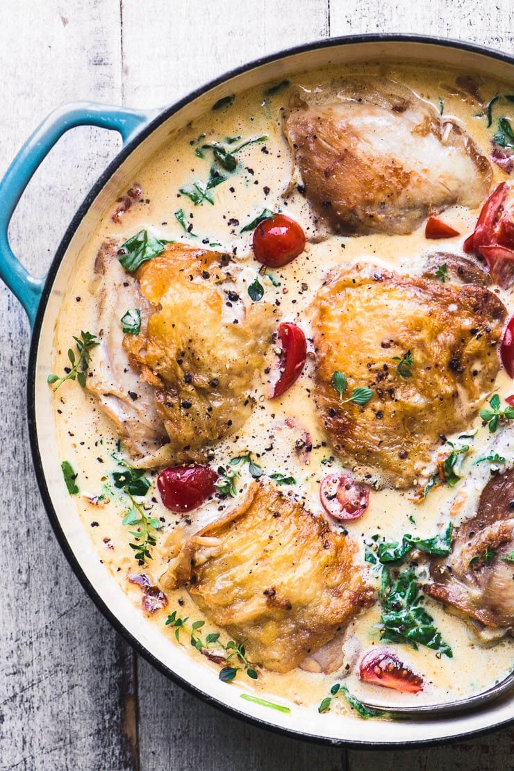 tuscan chicken thigh recipe