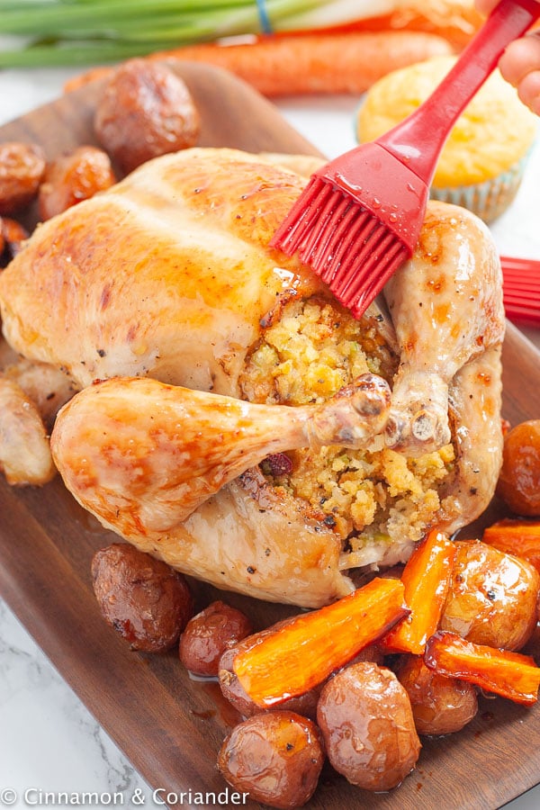 whole chicken recipe with stuffing